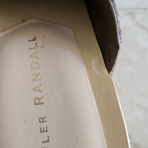 Loeffer Randall Cacao Suede Merrill Wooden Heeled Boho Braid Clogs Size 8.5 - Picture 11 of 16